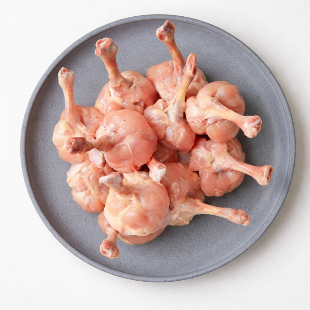 Fresh raw chicken lollipop 500g pack with 8–10 pieces, cleaned and ready to cook for frying or grilling 🍗